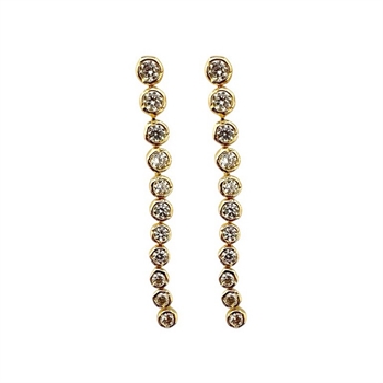 Pico Copenhagen - Ziva Crystal Studs Øreringe